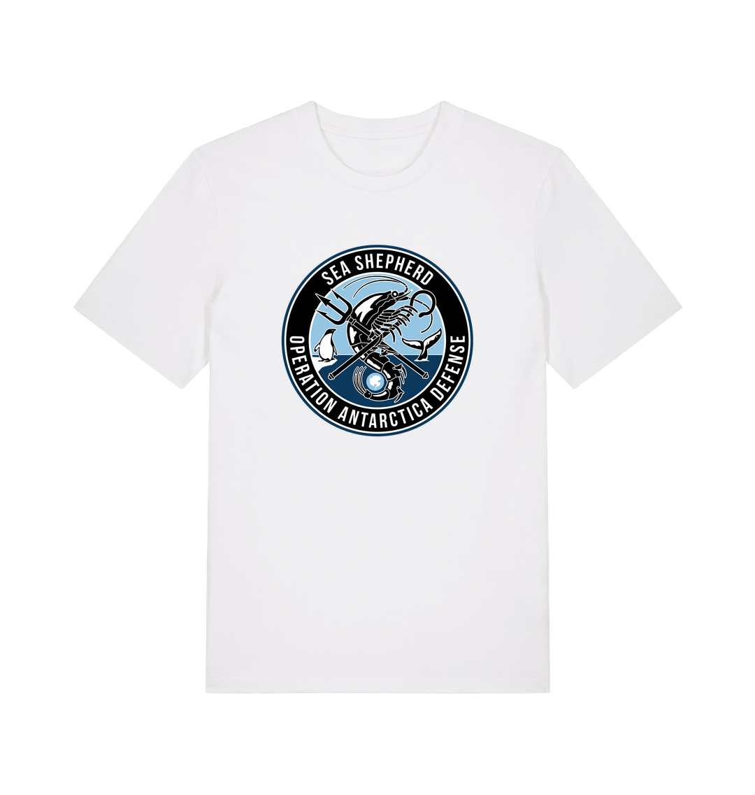 White Printed T-shirt Front